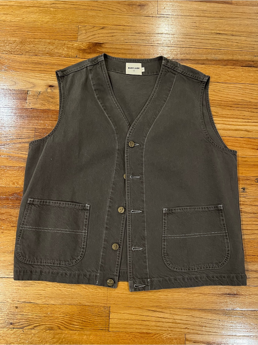 Rudy Jude Size S Beach Clay Roper Vest